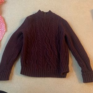 Men’s LL Bean Maroon Sweater